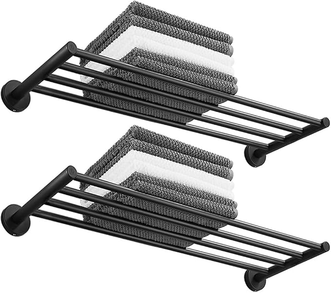 30 Inch Bathroom Towel Rack, Hotel Style Towel Racks - Image 6