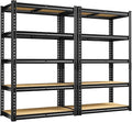 REIBII Storage Shelves 5 Tier Garage Shelving Heavy Duty Metal Shelving 2020LBS by REIBII