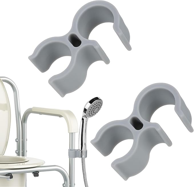 2 PCS Shower Head Holder for Shower Chair, Bath Seat Shower Bracket Attachment by Unknown