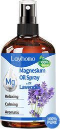Magnesium Oil for Feet, Pure Magnesium Spray for Sleep, Liquid Topical Athletes by Layhomo