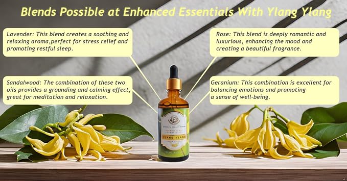 Luxurious YLANG YLANG Essential Oil by Enhanced Essentials|Slow Distilled & - Image 6