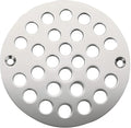 4 Inch Shower Drain Cover, Round Screw-in Floor Drain Cover, Easy-to-Install by Rixid