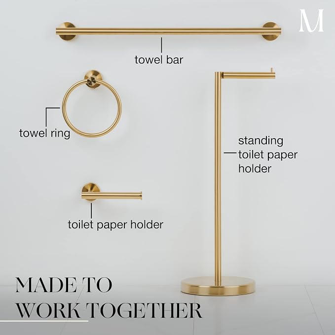 MARMOLUX ACC Free Standing Toilet Paper Holder Stand - Image 9