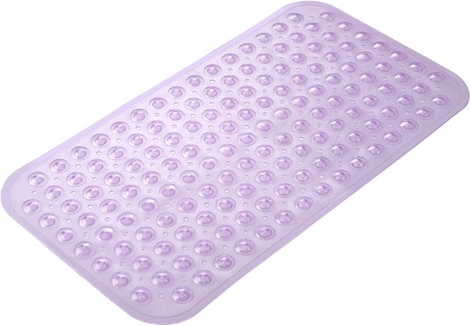 AmazerBath Bath Tub Mat, Medium Size 27.6 x 15 Inches Non-Slip Shower Mats by AmazerBath