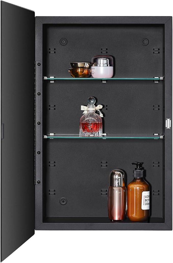 Black Bathroom Medicine Cabinet - Image 4