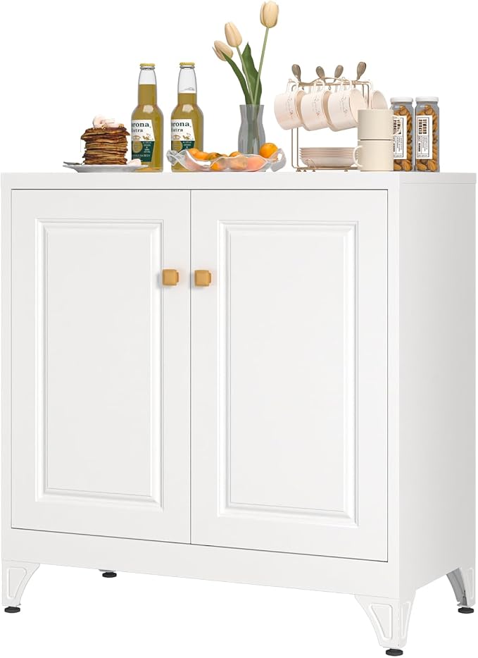 33" Metal Kitchen Pantry Storage Cabinets by Steeloong