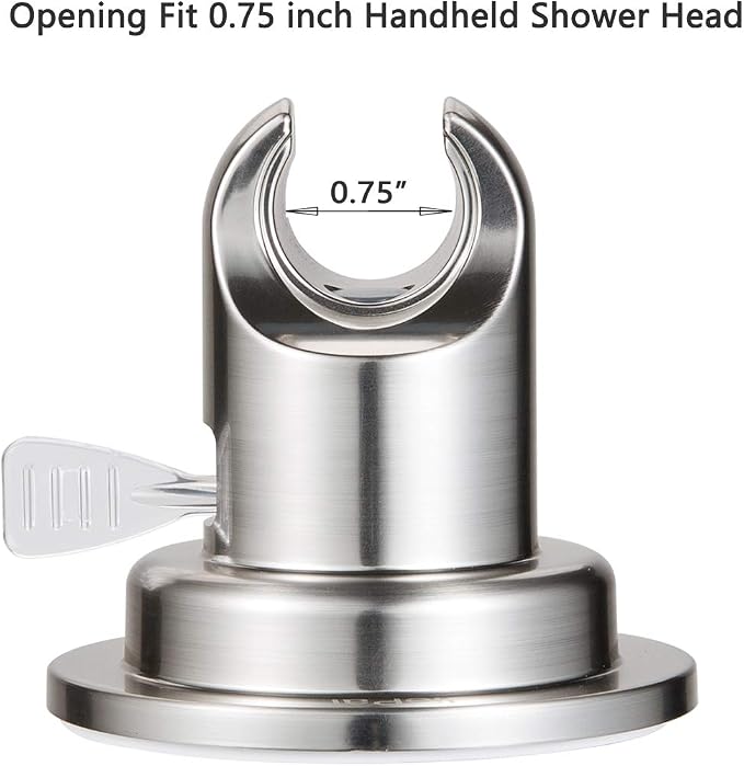 JiePai Suction Cup Shower Head Holder, Adhesive Suction Handheld Shower Head - Image 2