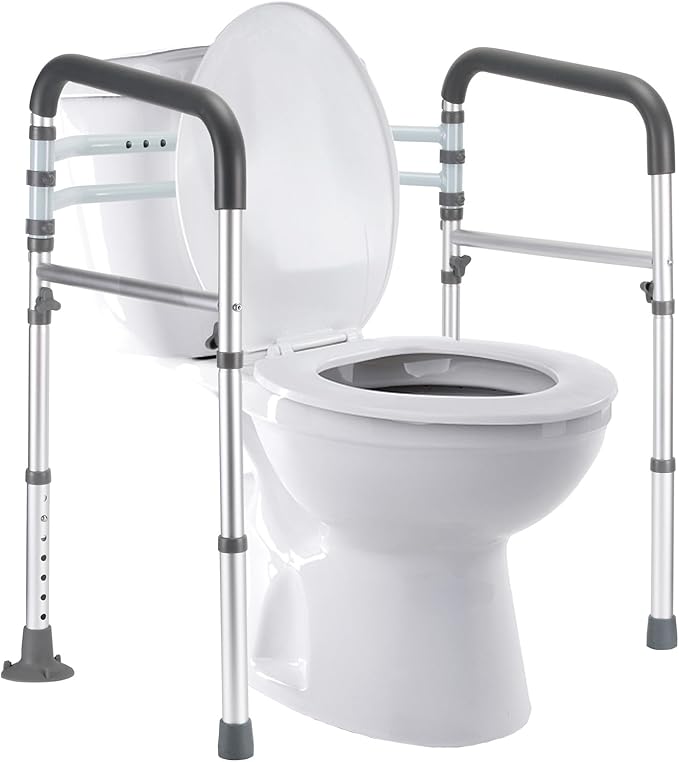 Toilet Safety Rails, Adjustable Toilet Frame by lianjindun