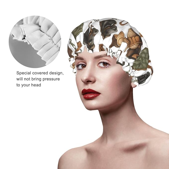 Equestrian Equipment Shower Cap - Image 4