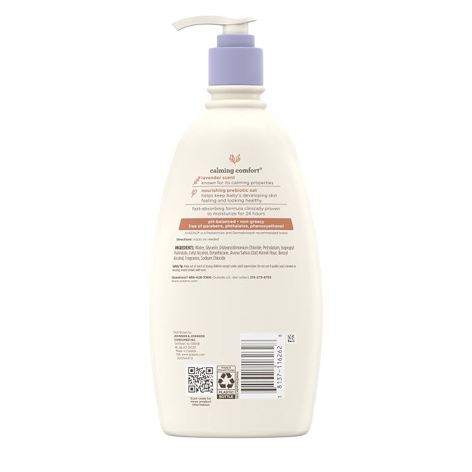 Aveeno Baby Calming Comfort Moisturizing Body Lotion - Image 9