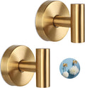 2 Pcs Suction Cup Hooks, Stainless Steel Removable Shower Towel Hook, No Drill by VEINARDYL