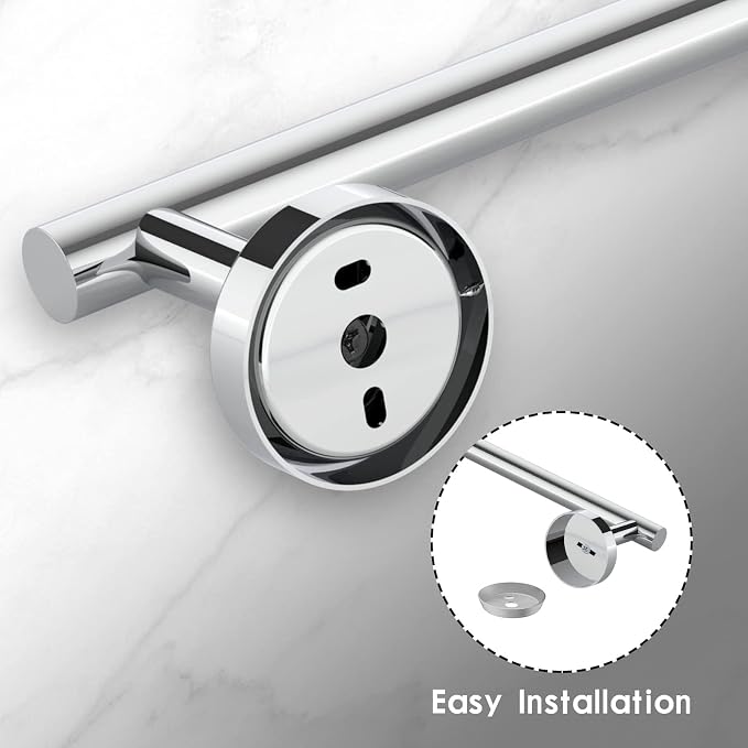 Newfun 10-Pieces Bathroom Hardware Set, Includes 24 Inch Towel Racks - Image 5