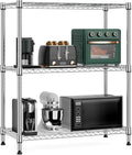 750 lbs 3 Tier Storage Rack Metal Wire Shelving Unit, Storage Standing Shelf by MEIGAOPLASTICANDMETALHKCOLIMITED