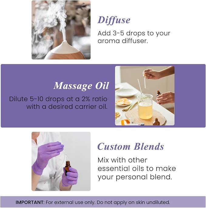 Handcraft Blends Lavender Essential Oil – 0.33 Fl Oz – 100% Pure and Natural – - Image 4