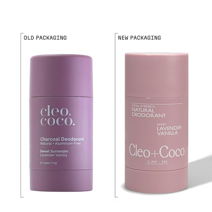 Cleo+Coco Extra Strength Deodorant Balm, Lavender Vanilla, Natural Aluminum - Image 9