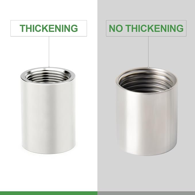 TAISHER 2PCS Stainless Steel Pipe Fittings - Image 3