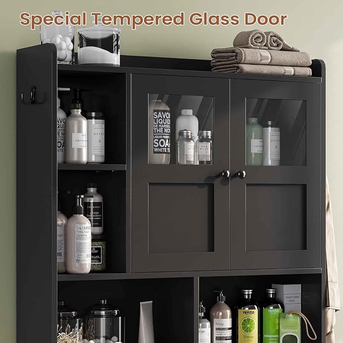 Itaar Over The Toilet Storage Cabinet, Over Toilet Bathroom Organizer - Image 6