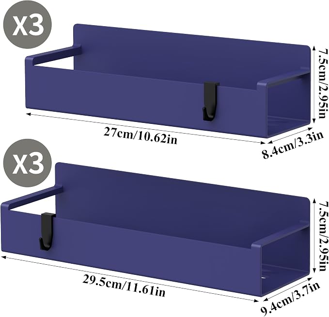 6 Pack Magnetic Spice Rack Organizer - Image 8