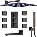 Thermostatic Shower System Oil Rubbed Bronze Tub Shower Faucet Set by KATAIS
