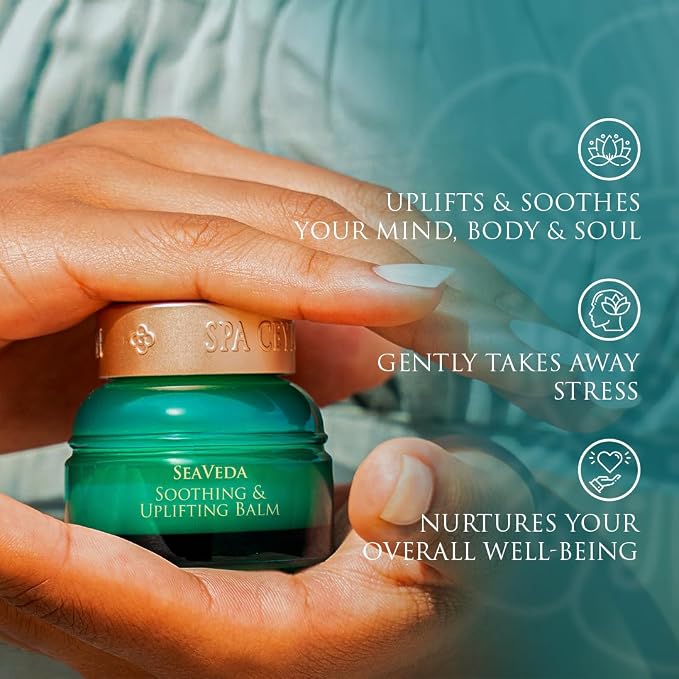 SPA CEYLON SeaVeda Soothing & Uplifting Balm – Citrus, Spearmint & Patchouli - Image 3