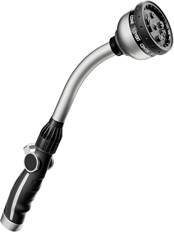 RESTMO Watering Wand Heavy Duty, Metal Garden Hose Wand by Restmo