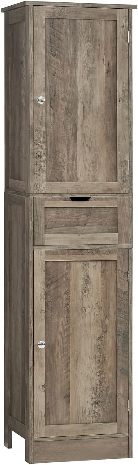 Iwell 67" Tall Storage Cabinet, Narrow Storage Cabinet by IWELL