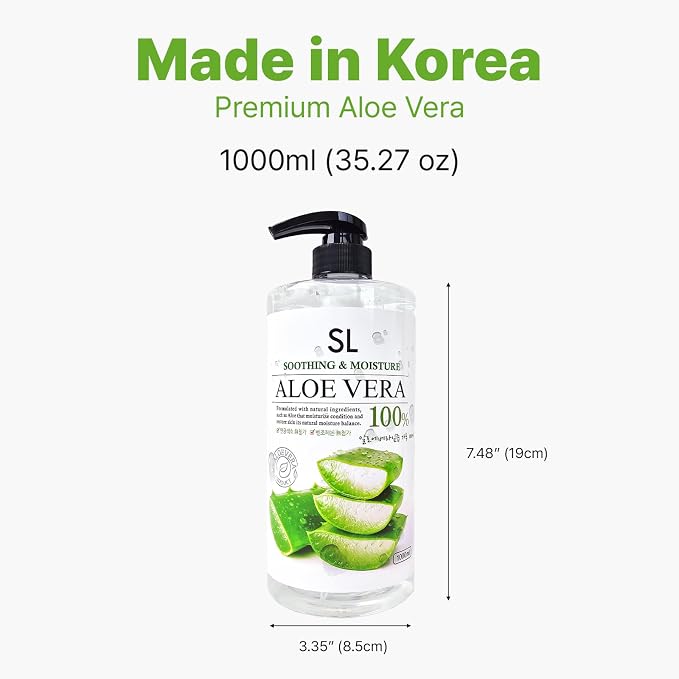 CUTIE MANGO Aloe Vera Soothing Gel 1000ml | Quick Hydration & Moisturizing | - Image 7