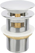 Tub Stopper Bathtub Drain, Brass Pop-up Freestanding Bathtub Drain Stopper by Ouditon