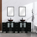 eclife 84" Modern Bathroom Vanity Sink Combo Freestanding Cabinet by eclife