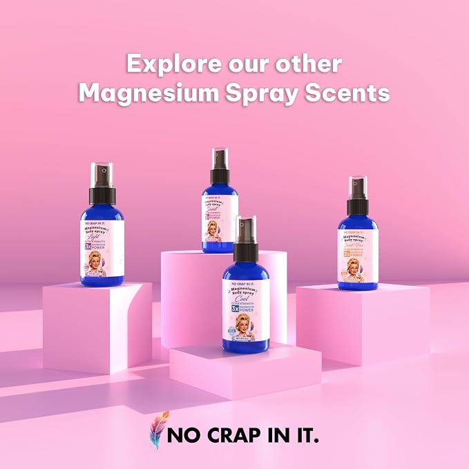 No Crap In It Magnesium Spray, Triple Action!- Your Way to Wellness | Immediate - Image 6