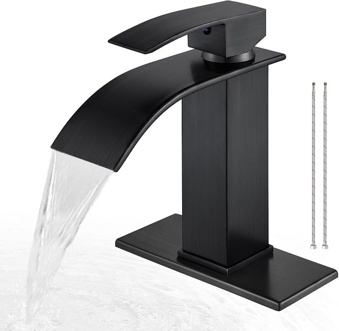 Airuida Oil Rubbed Bronze Single Handle Bathroom Sink Faucet Single Hole by Airuida