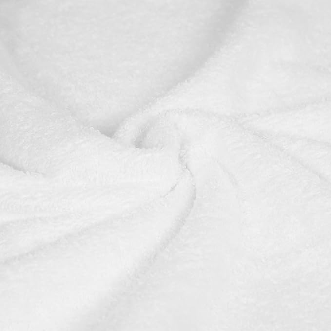 Amazon Basics 6 Piece Oversized Fade resistant Towel set, 100% Cotton towels - Image 5