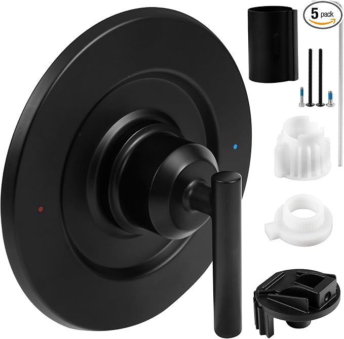 Replacement for Moen Single Lever Handle T2901BL Trim Kit, for Moen Gibson by Unknown