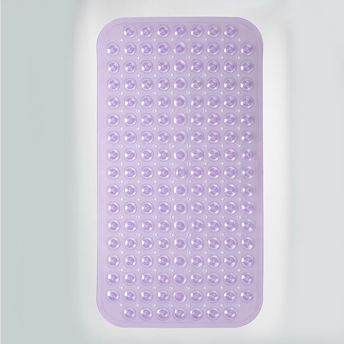 AmazerBath Bath Tub Mat, Medium Size 27.6 x 15 Inches Non-Slip Shower Mats - Image 7