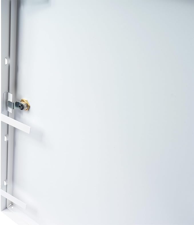 16" x 20" Lockable White Metal Access Panel. Service Shaft Door Panel - Image 4