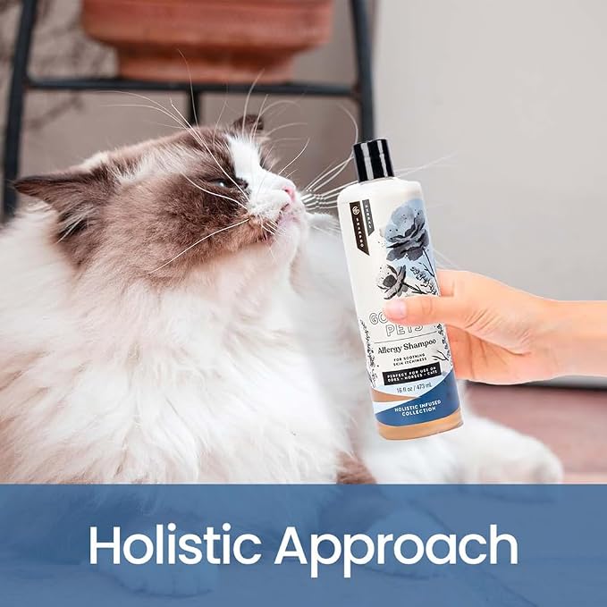 Holistic Natural Derived Allergy Pet Shampoo: Veterinarian Recommended: - Image 5