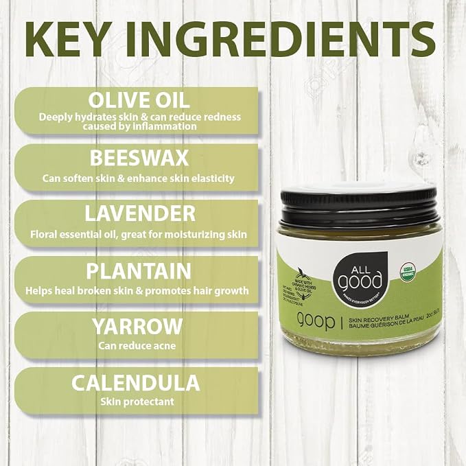 All Good Goop Organic Skin Care Recovery Balm - Image 4
