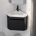 eclife 22" Corner Bathroom Vanity Sink Combo by eclife