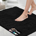GORILLA GRIP Bath Rug Mat 48x17, Thick Soft Absorbent Chenille, Quick Dry by GorillaGrip