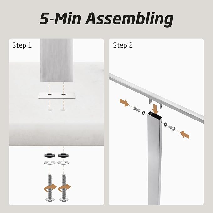 KES Standing Towel Racks for Bathroom 2-Tier, Floor Towel Rack Stand - Image 8
