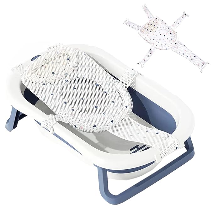 Baby Bath Seat Support Net Soft Headrest Baby Bath Cushion Pad, Breathable by WFIST