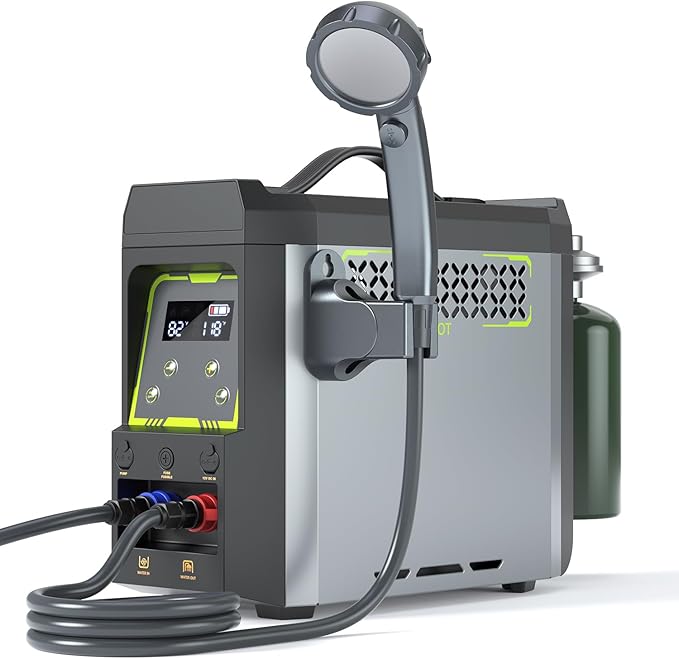 Portable Water Heater, Propane Water Heater by JOCOEVOL