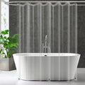 Extra Long Clear Plastic Shower Curtain Liner by ZEMAHOME