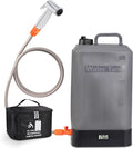 B. TAWD 4.5 Gallon Silicone Water Tank, Portable Camping Shower, USB Battery by Unknown