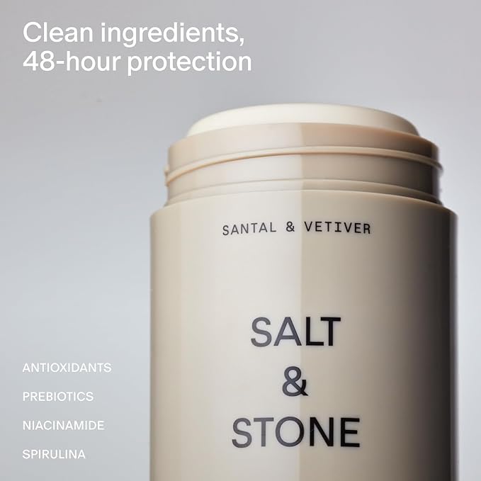 Salt & Stone Signature Scent Duo Set | 48 Hour Aluminum-Free Deodorant & - Image 4