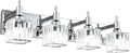 Modern Crystal Bathroom Vanity Light 4-Light Wall Light Fixtures Over Mirror by HUOKU