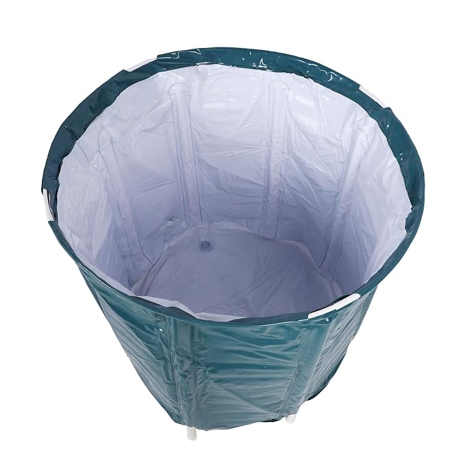 Portable Foldable Bathtub, Large Capacity 80L PVC Soaking Spa Tub - Image 7