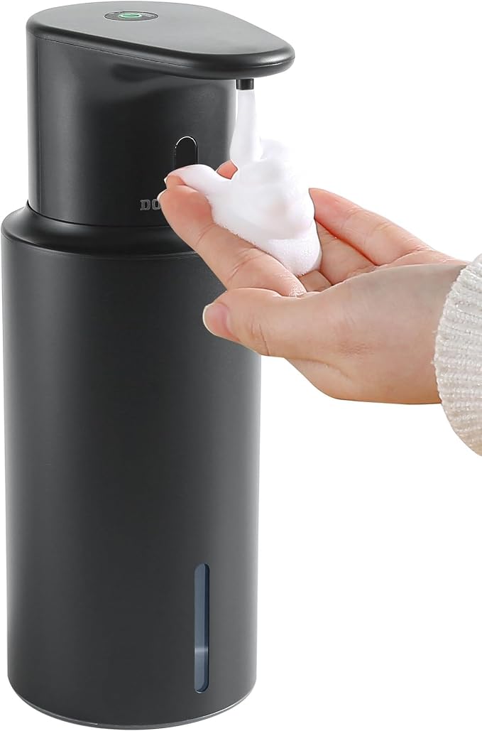 Automatic Foaming Soap Dispenser Touchless, 304 Stainless Steel Bottle Body & by DODOMEKIA