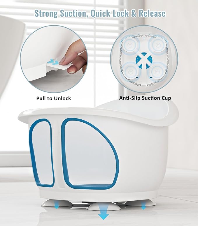 Baby Bath Seat for Babies 6-12 Months, Bath Tub for Baby - Image 4