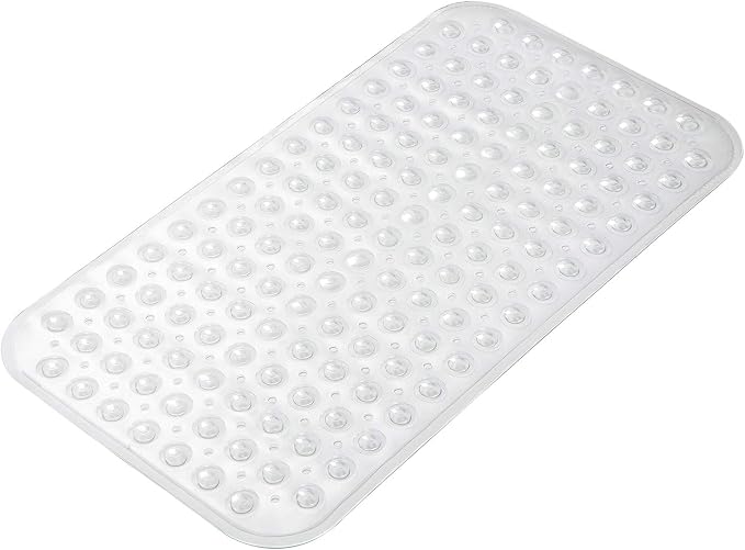 AmazerBath Bath Tub Mat, Medium Size 27.6 x 15 Inches Non-Slip Shower Mats by AmazerBath